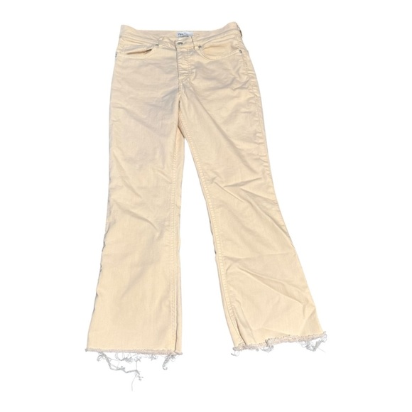 Zara Cream Wide Leg Jeans Size 1 - Picture 1 of 4